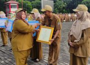 Plh. Sekda Kota Bekasi Sampaikan Amanat Selaku Pembina Apel Pagi Aparatur