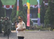 PJ. Wali Kota Pimpin Apel Akbar Anggota Satlinmas Kota Bekasi Tahun 2024.