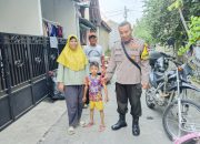 “Bhabinkamtibmas Berhasil Pulangkan Anak Tersasar di Kelurahan Kaliabang Tengah”
