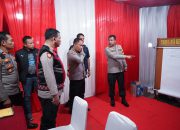 Kapolres Metro Bekasi Pantau Langsung Pos Pengamanan Nataru di Gedung Juang Tambun
