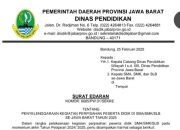 Resmi! Surat Edaran Dinas Pendidikan Jawa Barat: Kegiatan Perpisahan Siswa 2025 Harus Dilaksanakan di Sekolah dan Sanksi Bagi Yang Melanggar
