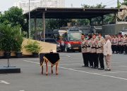 Kapolres Metro Bekasi Kota Pimpin Upacara Sertijab Kabag SDM, Kapolsek Jatisampurna dan Kasi Dokkes