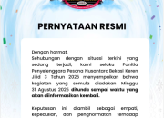 Penundaan Acara Pesona Nusantara Bekasi Keren (PNBK) Jilid 3: Pemkot Bekasi Utamakan Keamanan dan Kepedulian Sosial
