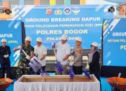 Polres Bogor Bangun 6 Dapur SPPG, Dukung Program Makan Bergizi Gratis Presiden Prabowo,Jalankan Arahan Kapolri