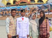 Muhammad Rizky Prasetyawan Torehkan Prestasi Harumkan SMKN 1 KALIANDA Dalam Pengibaran Bendera Merah Putih Di Lapangan Menara Siger