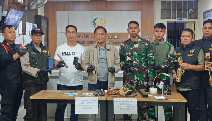 Lapas Cipinang Bersinergi dengan TNI dan Polri, Pastikan Lingkungan Hunian Aman dan Tertib