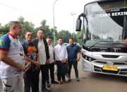 Wali Kota Bekasi Resmikan Trans Beken, Upaya Menjaga Keberlanjutan Transportasi Publik