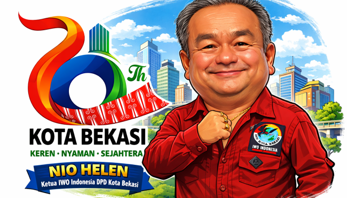 Ketua dan Pengurus IWO Indonesia DPD Kota Bekasi Ucapkan Selamat HUT ke-29, Dorong Bekasi Semakin Keren dan Sejahtera