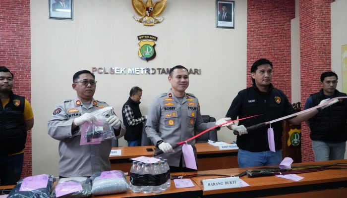 Aksi Tawuran Viral Terungkap, 3 Remaja Diamankan Polsek Metro Tamansari, Satu Positif Narkoba
