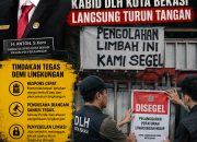 Usai Ditegur Anggota DPRD H. Anton, S.Kom, Kabid DLH Kota Bekasi Langsung Turun Tangan, Pengusaha Limbah Diancam Sanksi hingga Penyegelan