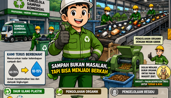 Klarifikasi Pengusaha Limbah: Komitmen Benahi Pengelolaan Sampah, Dukung Lingkungan Bersih dan Ciptakan Lapangan Kerja