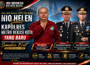 Ketua IWO Indonesia DPD Kota Bekasi Nio Helen Sambut Kapolres Metro Bekasi Kota yang Baru, Harapkan Sinergi dan Komunikasi Semakin Erat dengan Insan Pers
