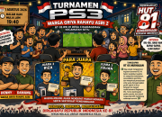 Semarak HUT Ke-81 Kemerdekaan RI, Turnamen PS3 Warga Griya Rahayu Asri 2 Berlangsung Meriah dan Penuh Kebersamaan