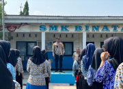 Police Go To School, Kapolsek Setu Bekali Pelajar SMK Binatama dengan Pesan Kamtibmas: Jangan Mudah Terprovokasi!