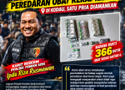 Polsek Pondok Gede Tindak Tegas Peredaran Obat Keras Ilegal di Kodau, Satu Pria Diamankan