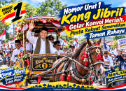 Nomor Urut 1 Kang Jibril-Ahmad Bustomi Gelar Konvoi Meriah, Pesta Rakyat Semarakkan Taman Rahayu