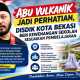 Abu Vulkanik Jadi Perhatian, Disdik Kota Bekasi Beri Kewenangan Sekolah Sesuaikan Pembelajaran