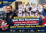Kanit Reskrim Pondok Gede Ipda Riza Rusmawan Dampingi Pelajar SMK HUTAMA, Cegah Siswa Terprovokasi Ajakan Unjuk Rasa