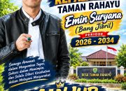 Emin Suryana alias Bang Jibril Menang Pilkades Taman Rahayu, Raih 5.346 Suara