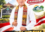 Markun Hidayat Menang Telak, Kembali Pimpin Cikarageman untuk Periode Ketiga