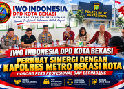 IWO Indonesia DPD Kota Bekasi Perkuat Sinergi dengan Kapolres Metro Bekasi Kota, Dorong Pers Profesional dan Berimbang