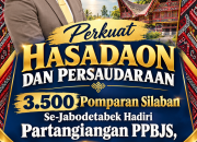 Perkuat Hasadaon dan Persaudaraan, 3.500 Pomparan Silaban Se-Jabodetabek Hadiri Partangiangan PPBJS, Antoni Silaban Pimpin Periode 2026–2030
