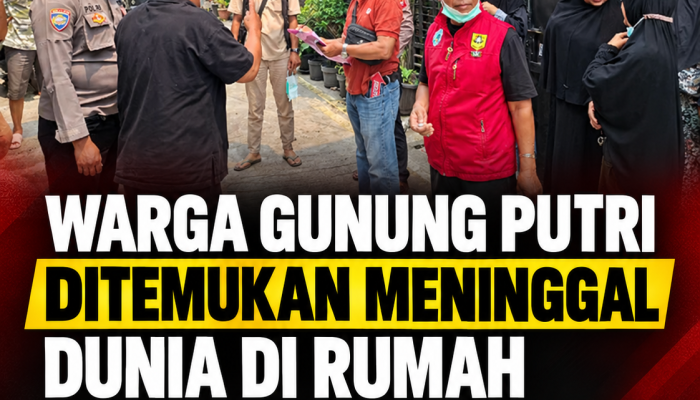 Geger di Gunung Putri! Warga 57 Tahun Ditemukan Meninggal di Rumah, Polsek Gunung Putri Turun Tangan